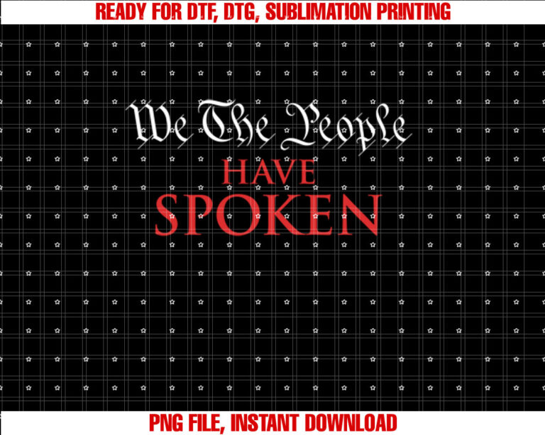We The People Have Spoken Trump Inauguration Day 2025 T-shirt