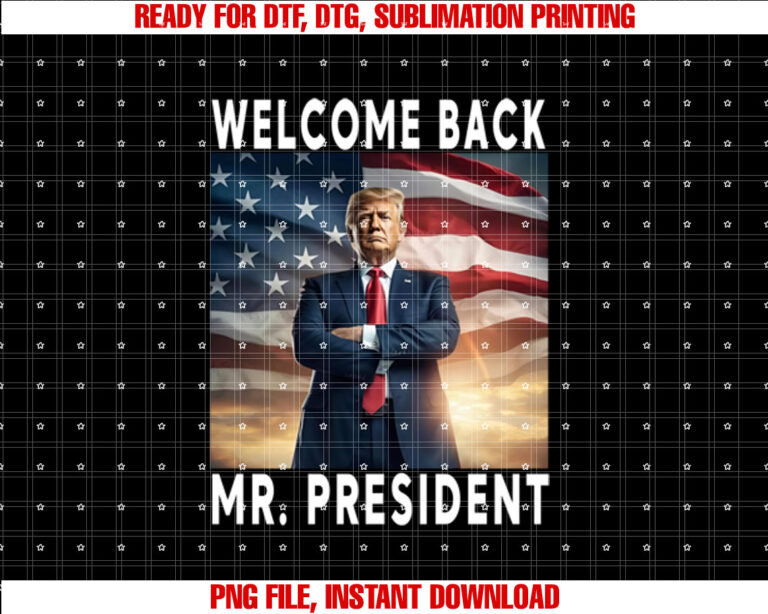Welcome Back Mr President Donald Trump Inauguration Day 2025 T-shirt