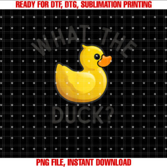 What The Duck Funny Offensive Humor Rubber Yellow Bird Toy T-shirt
