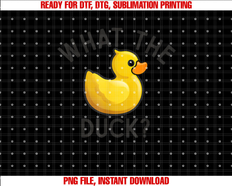 What The Duck Funny Offensive Humor Rubber Yellow Bird Toy T-shirt