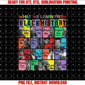 What We Learn From History Leaders History Month T-shirt