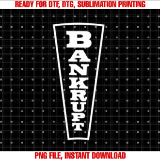 Wheel of Fortune Bankrupt T-shirt