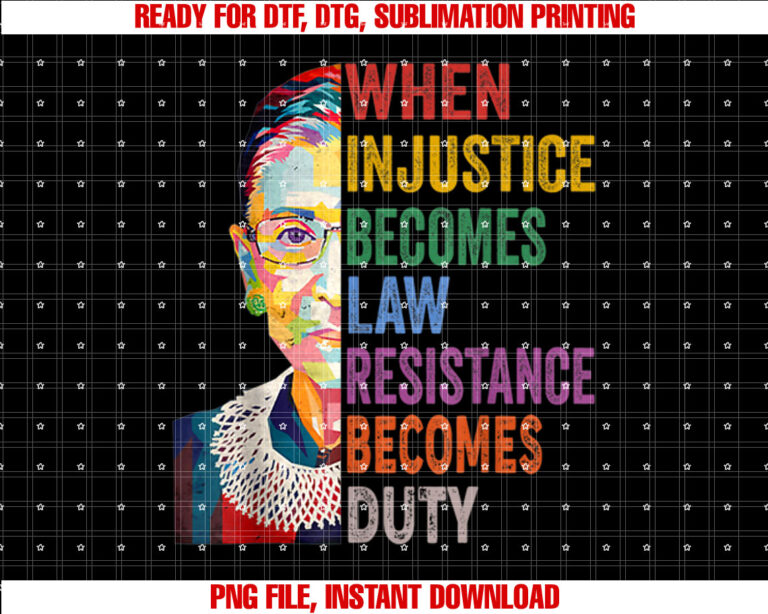 When Injustice Becomes Law Resistance Becomes Duty Women T-shirt