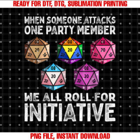 When Someone Attacks One Party Member D20 Dice Lgbtq Ally T-shirt