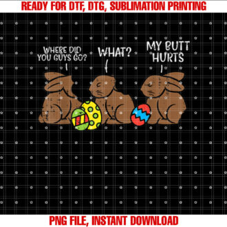 Where Did You Guys Go Chocolate Bunny Funny Easter Kids T-shirt