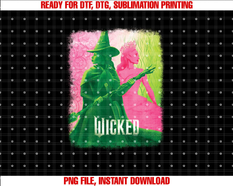 Wicked Elphaba Glinda Tonal T-shirt