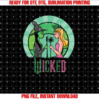 Wicked Glinda Elphaba Sketched T-shirt