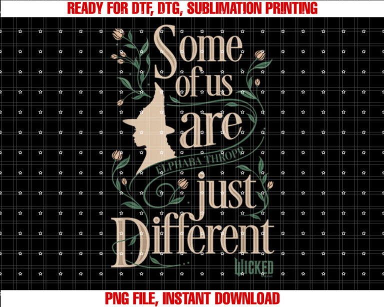 Wicked Some Of Us Are Just Different Elphaba Thropp T-shirt