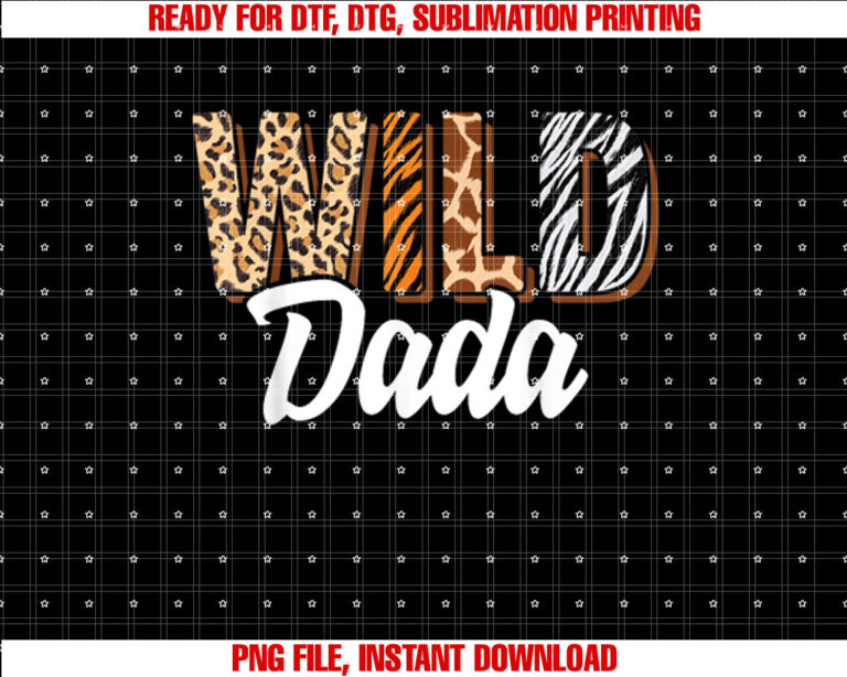 Wild Dada Zoo Born Two be Wild Bday Safari Jungle Animal T-shirt