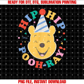 Winnie The Pooh Hip Hip Poohray Birthday T-shirt