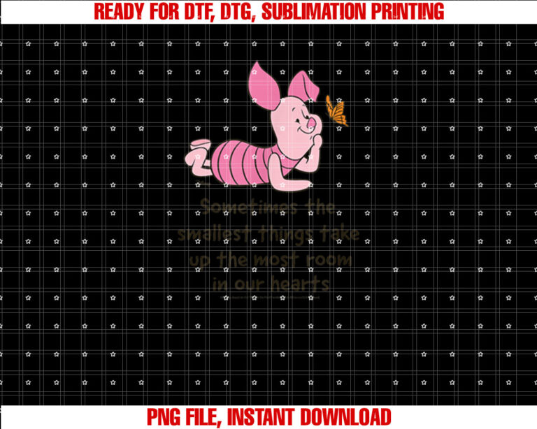 Winnie The Pooh Piglet Sometimes The est Things Quote T-shirt