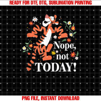 Winnie The Pooh Tigger Nope Not Today T-shirt
