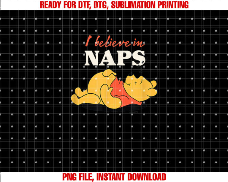 Winnie the Pooh I Believe in Naps T-shirt