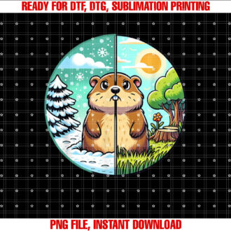 Winter or Spring Groundhog Day T-shirt