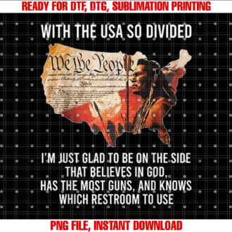 With The USA So Divided Native Believe In God T-shirt