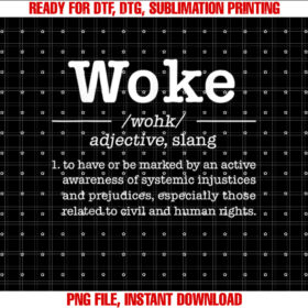 Woke Definition Politically Informed Woke Meaning Dictionary T-shirt