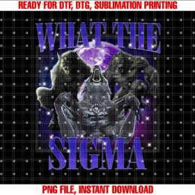 Wolf What the Sigma Funny Alpha Wolf Meme T-shirt