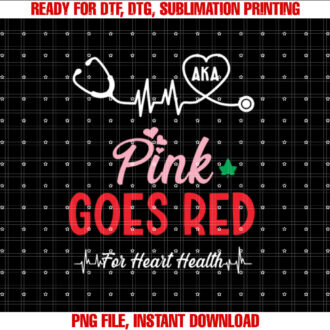 Women Costume Aka Pink Goes Red for Heart Health Awareness T-shirt