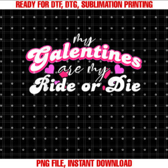 Women My Galentines My Ride or Die 2025 Galentines Gang T-shirt