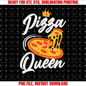 Women Pizza Queen Girl Loves Pizza Funny Pizza Lover T-shirt