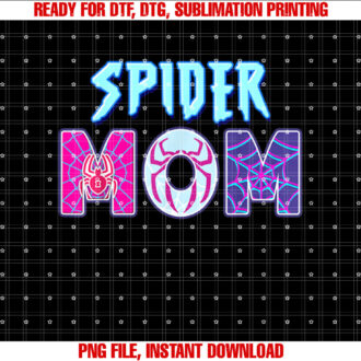 Women Spider Mom Mothers Day Family Birthday T-shirt