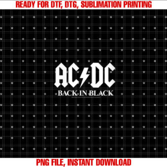 Womens ACDC Back In T-shirt