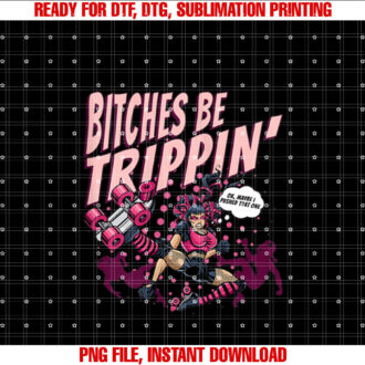 Womens Bitches Be Trippin Ok Maybe I Pushed That One Roller Derby T-shirt