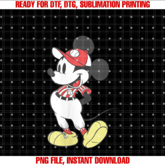 Womens Disney Mickey Mouse Baseball Outfit T-shirt