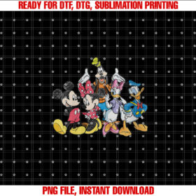 Womens Disney Mickey Mouse and Friends T-shirt