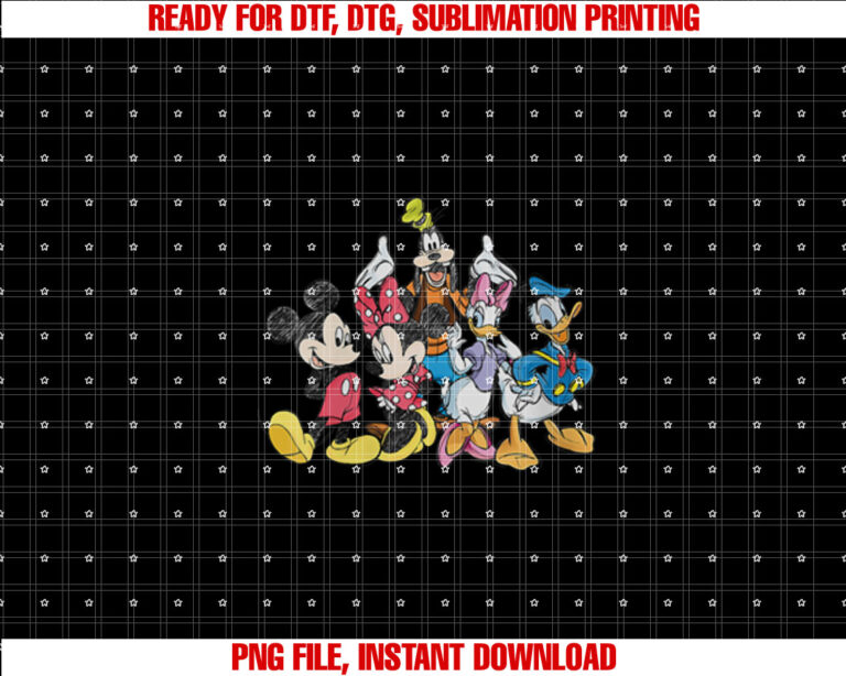 Womens Disney Mickey Mouse and Friends T-shirt