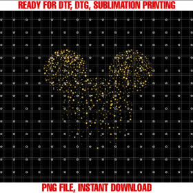 Womens Disney New Years Mickey Mouse Confetti T-shirt