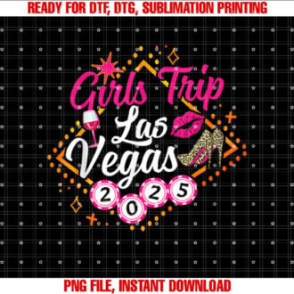 Womens Girls Trip Vegas 2025 Girls Weekend Friends T-shirt