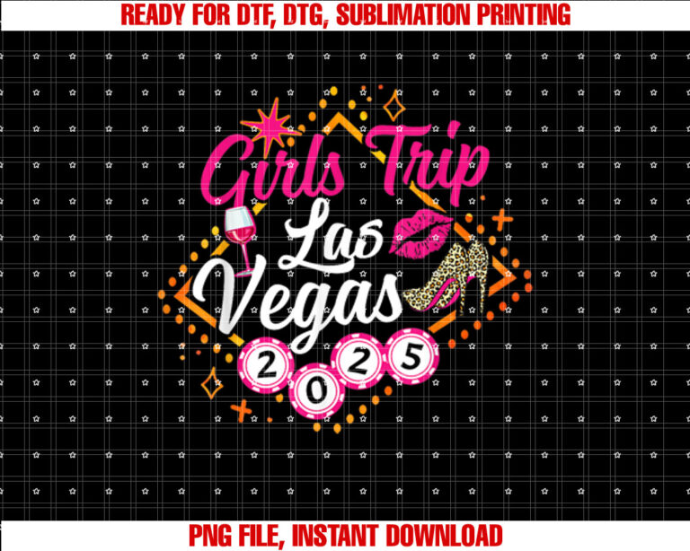 Womens Girls Trip Vegas 2025 Girls Weekend Friends T-shirt