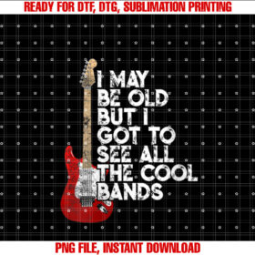 Womens I May Be Old but I Got to See All the Cool Bands Concert T-shirt