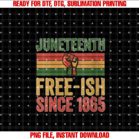 Womens Junenth Freeish Since 1865 Day Independence Pride T-shirt