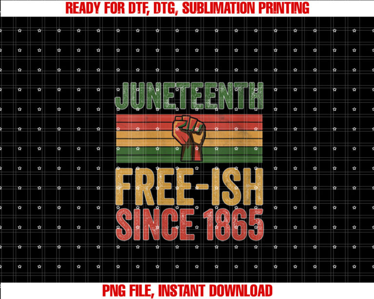 Womens Juneteenth Freeish Since 1865 Day Independence Pride T-shirt
