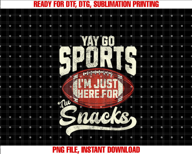 Womens Just Here For The Snacks American Football Funny Food Lover T-shirt