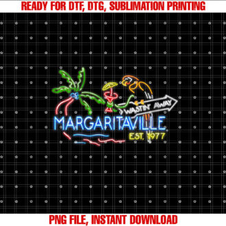 Womens Margaritaville Neon Sign T-shirt