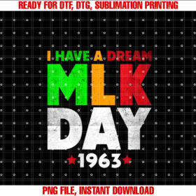 Womens Martin Luther King Jr Day I Have a Dream Mlk Day Colorful T-shirt