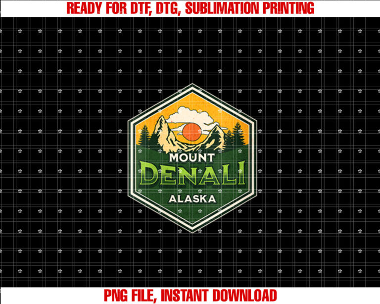 Womens Mount Denali Souvenir Mt Denali T-shirt