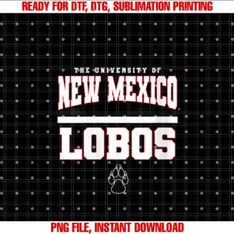Womens New Mexico Lobos Official University of NCAA VNPNMX301 T-shirt