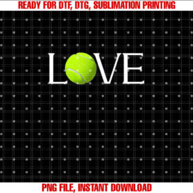 Womens Tennis Love Player Fan Match Day Gift T-shirt