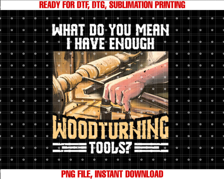 Woodturning Smocks for Men Chisel Set Kit Woodturner T-shirt
