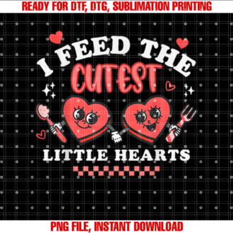 Work of Heart School Lunch Lady Cafeteria Worker Valentines T-shirt