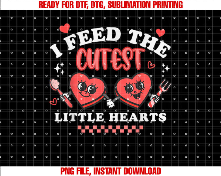 Work of Heart School Lunch Lady Cafeteria Worker Valentines T-shirt