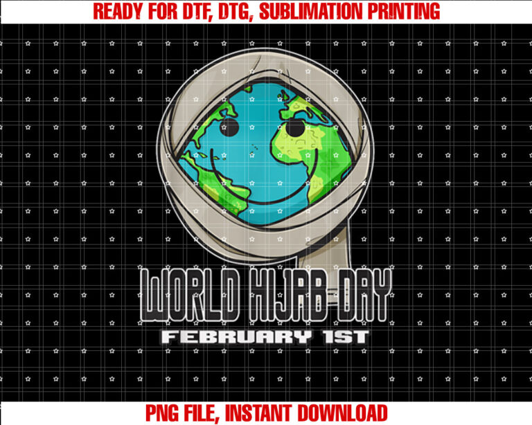 World Hijab Day Islamic Muslim Faith February 1st T-shirt