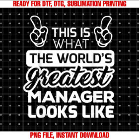 Worlds Greatest Manager Best Manager Ever T-shirt