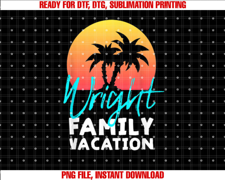 Wright Family Vacation T-shirt