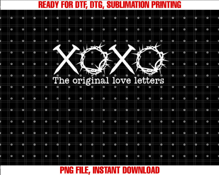 XoXo The Original Love Letters Jesus Christian T-shirt