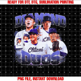 Yamamoto Ohtani Los Angeles Duos Mlbdduo4003s T-shirt